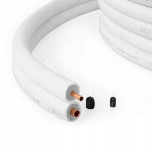 Medená rúra 1/4 "-1/2" 16 m so zaostávaním