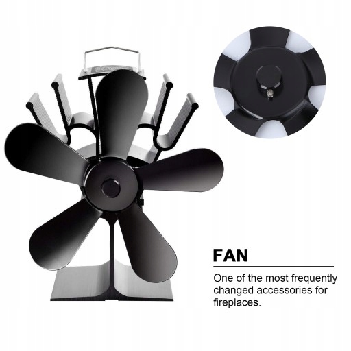 1 ks Tepelný ventilátor Hliníkový ventilátor