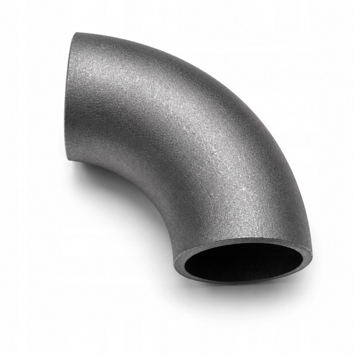Zvárané oceľové koleno DN125, 133 × 4 mm, typ 3D