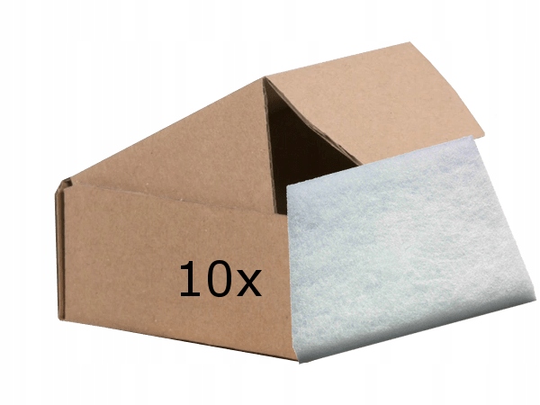 Vetracia mriežka - 10x Vzduchové filtre, 13,5 cm, typ prieduchov, výmena
