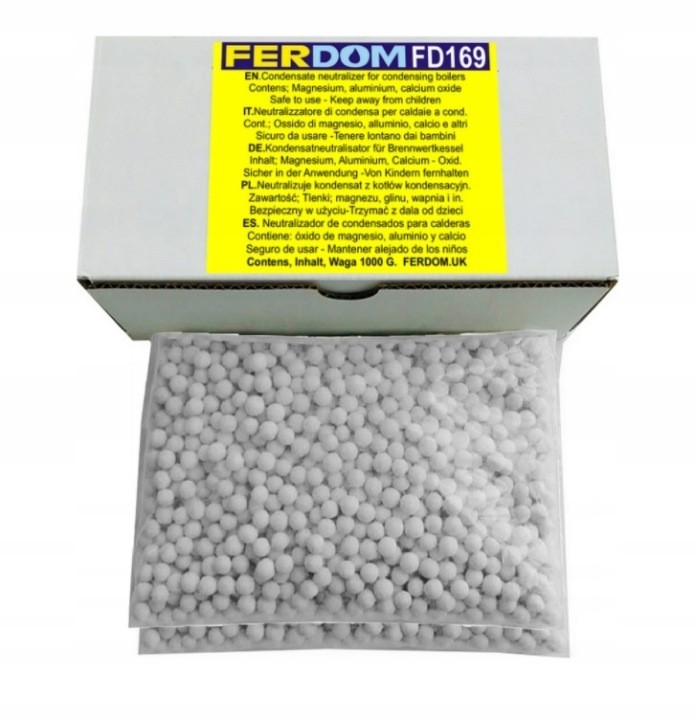Granulát na neutralizáciu kondenzátu FERDOM FD169, 1 kg