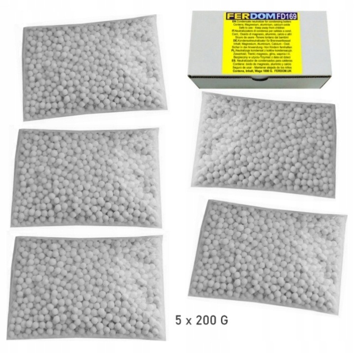 Granulát na neutralizáciu kondenzátu FERDOM FD169, 1 kg