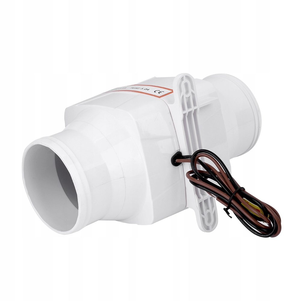 Ventilátor – 130CFM, 3800LPM 75 mm DC 12 V potrubný ventilátor