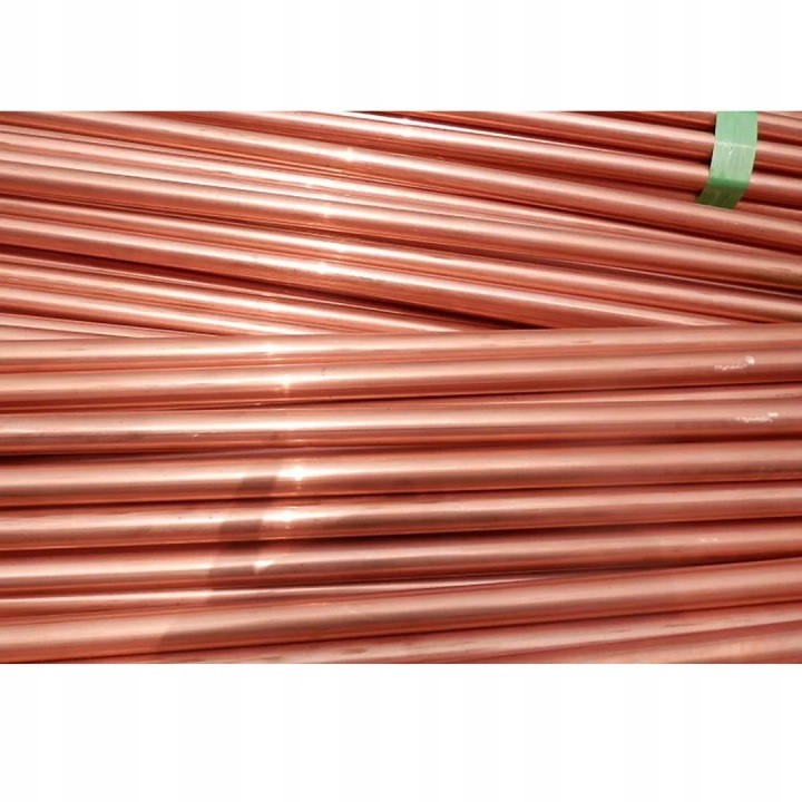 Tvrdá medená rúra 35 × 1 mm, rovná, 1 m