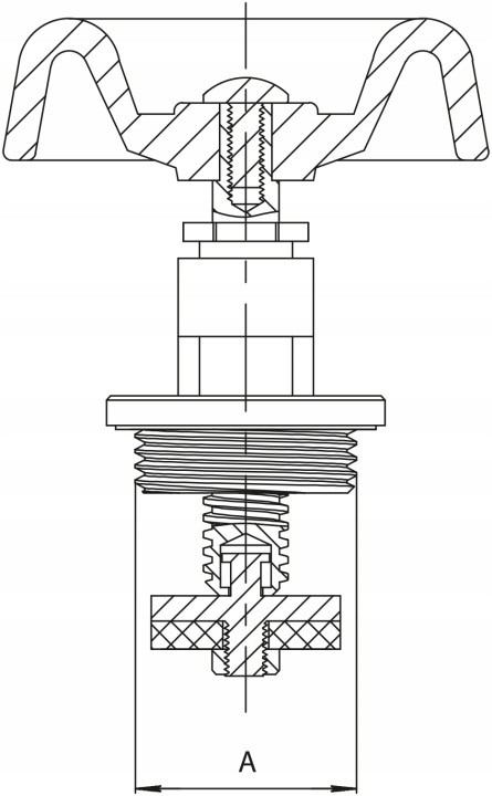 Ventilové hlavice DIAMOND Art.2600GŁ-50 2″ DN50, 2 kusy
