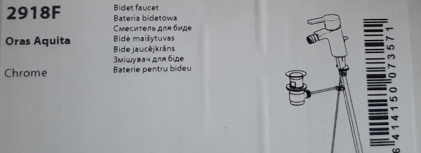 AKUMULÁTOROVÁ BATÉRIA 2918F CHRÓM BIDET