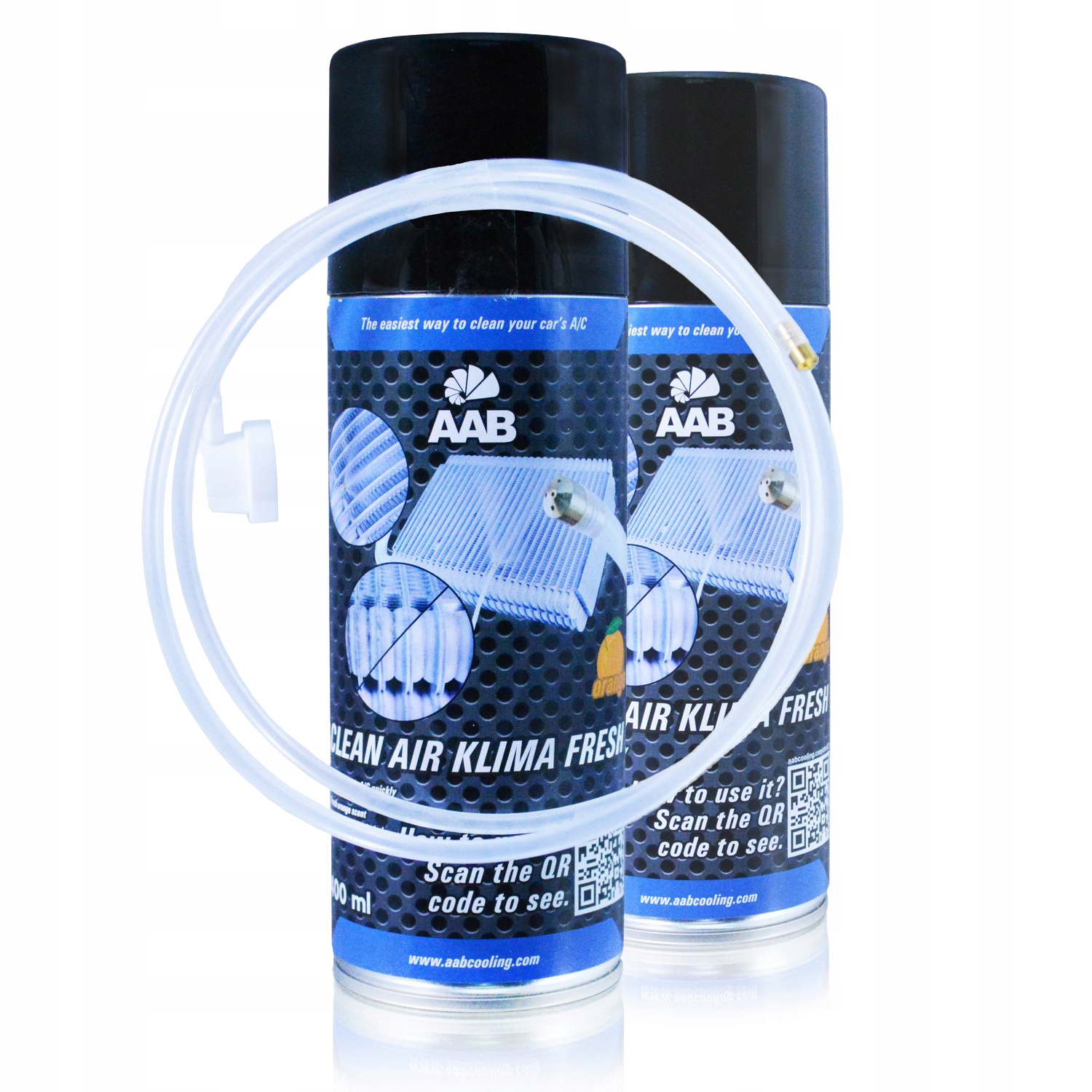 2x AAB KLIMA FRESH 400 ml KLIMATIZAČNÁ HUBA