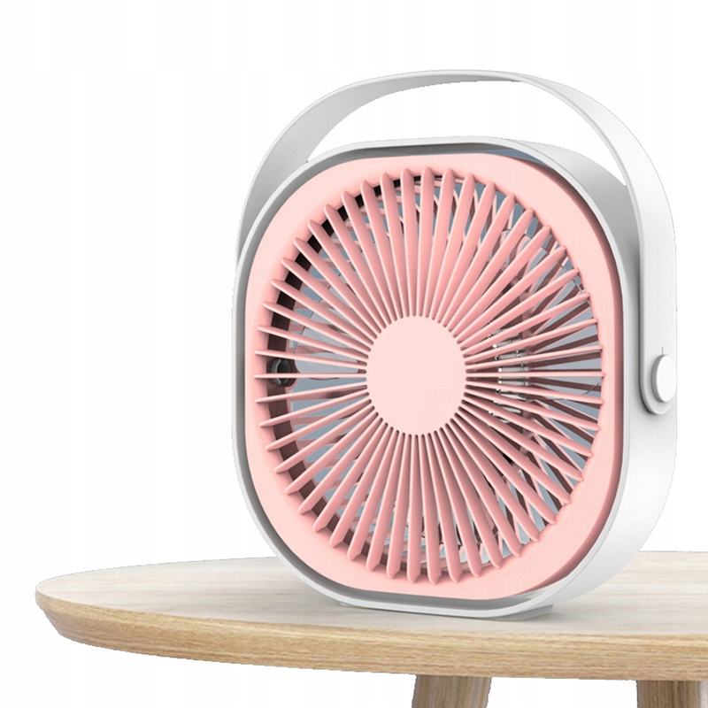 Ventilátor - 360 ° prenosný USB nabíjateľný rádiový ventilátor