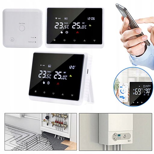 3 A WIFI termostat Ovládač kotla voda/plyn
