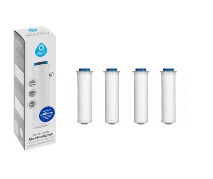 4 X kazeta s prietokom filtru dafi polypropylén
