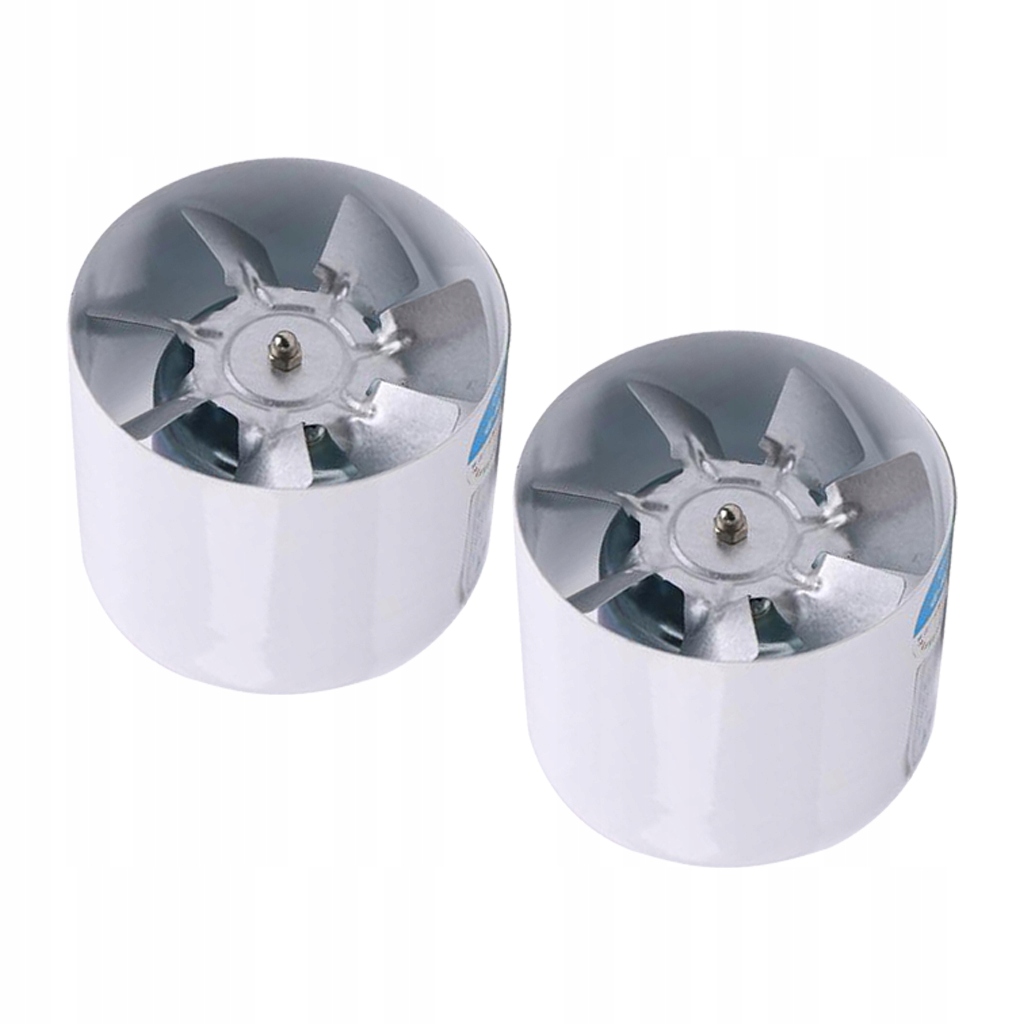 4-palcový zabudovaný výfukový ventilátor, biely