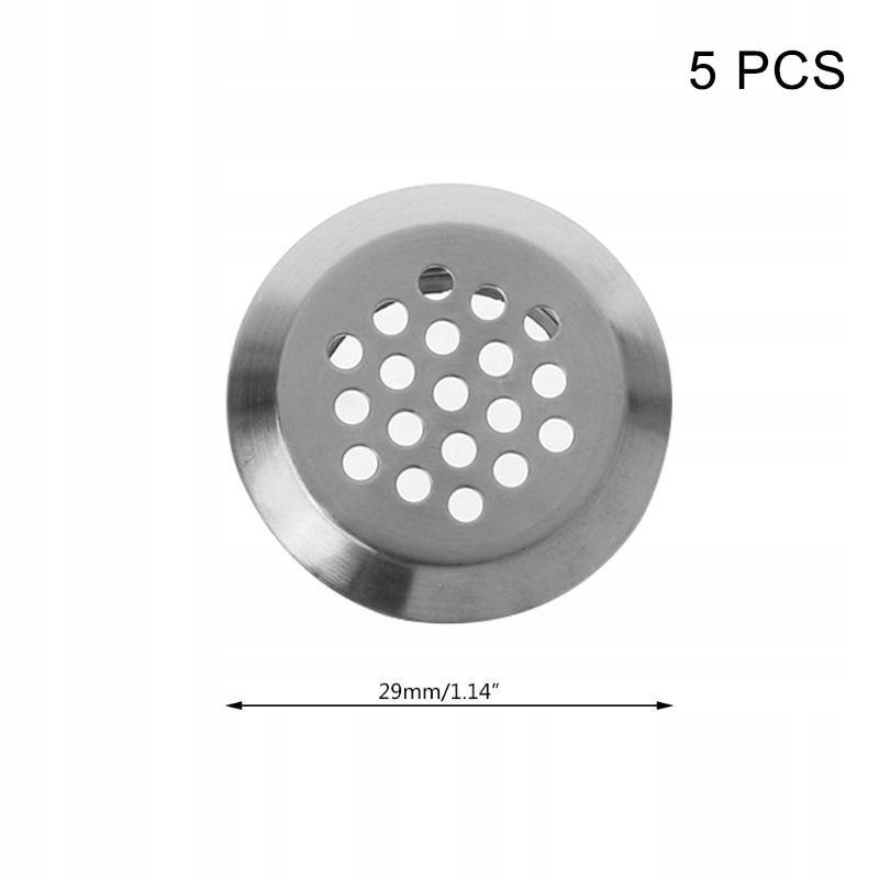 Vetracia mriežka - [5ks. 29 mm] Okrúhle prieduchy s