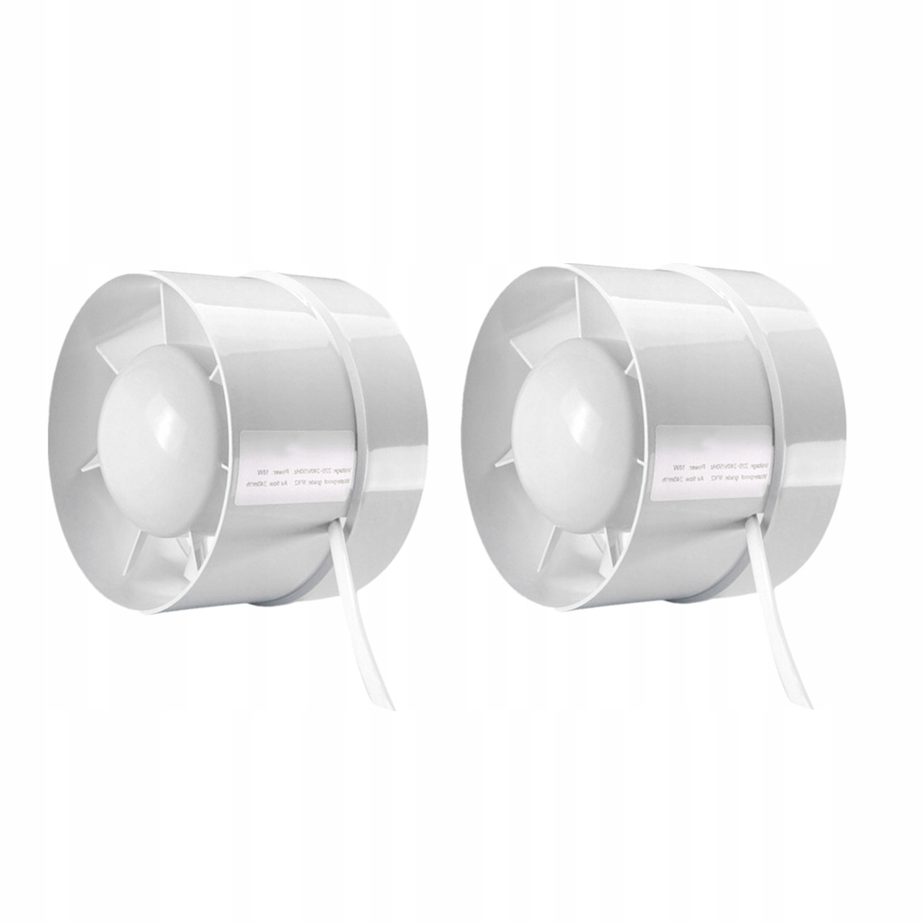 6 palcový inline ventilátor