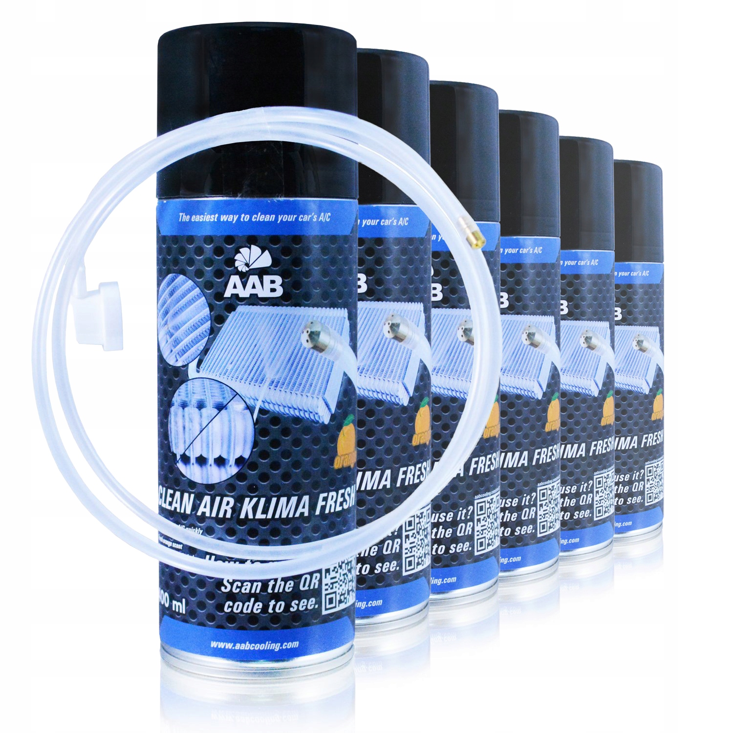 6x AAB CLEAN KLIMA FRESH 400ml CLEAN-KLIMATIZÁCIA