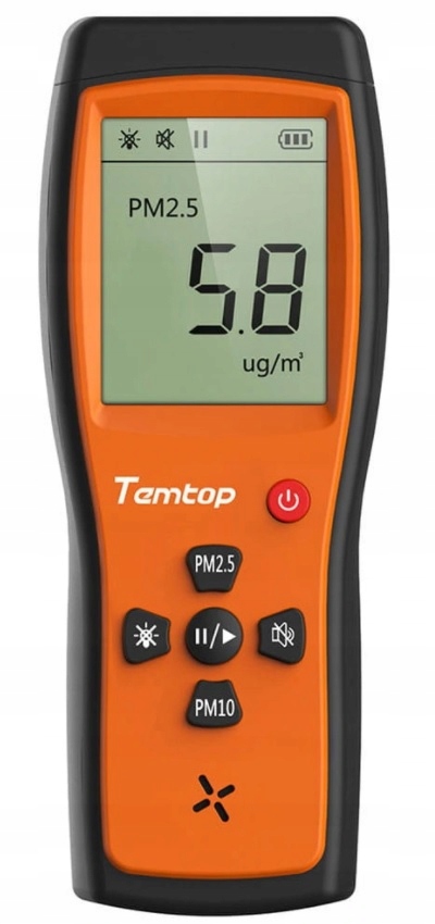 9875875 merač kvality vzduchu temtop P200
