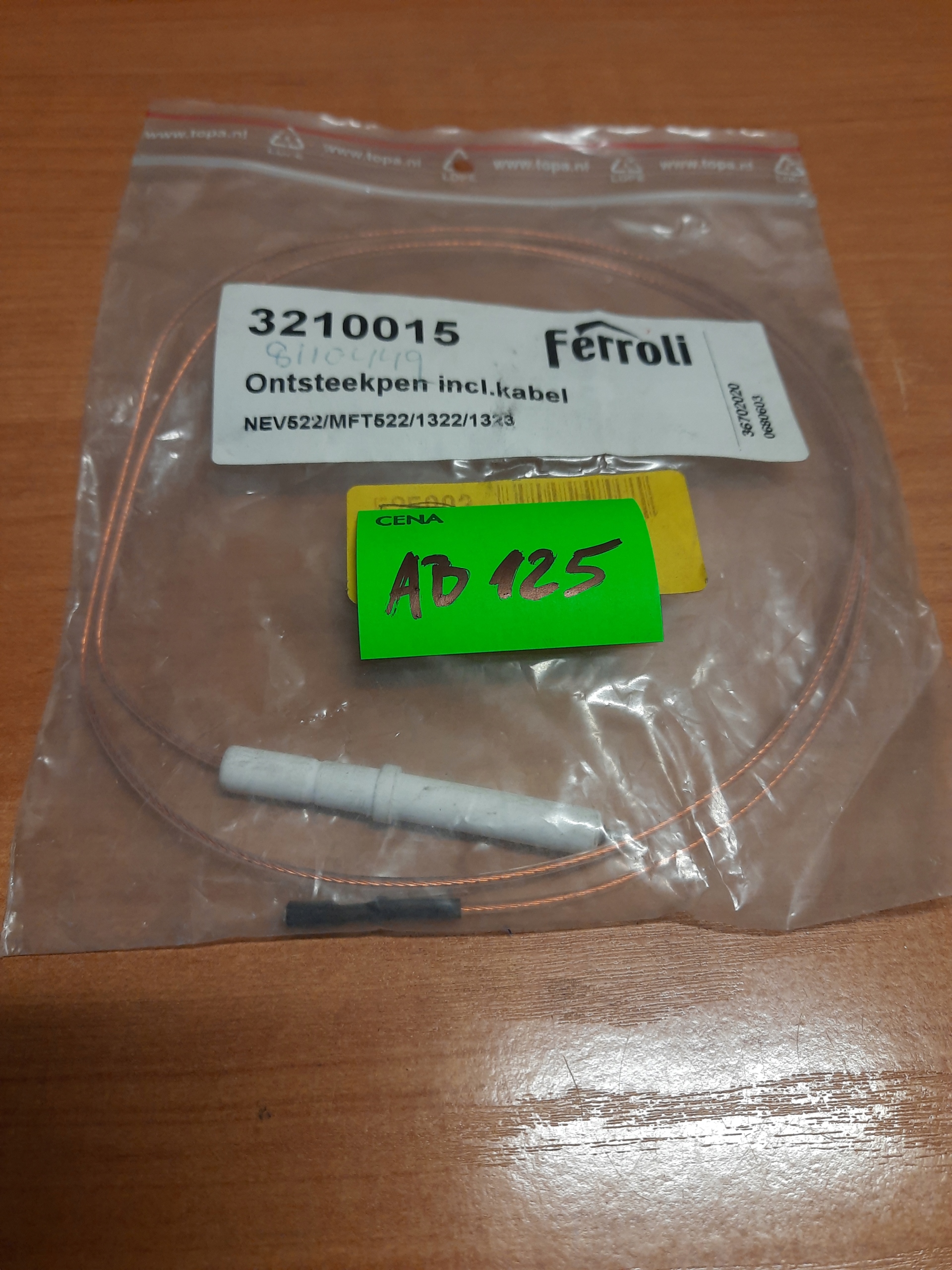 Elektróda AB125 Ferroli 3210015