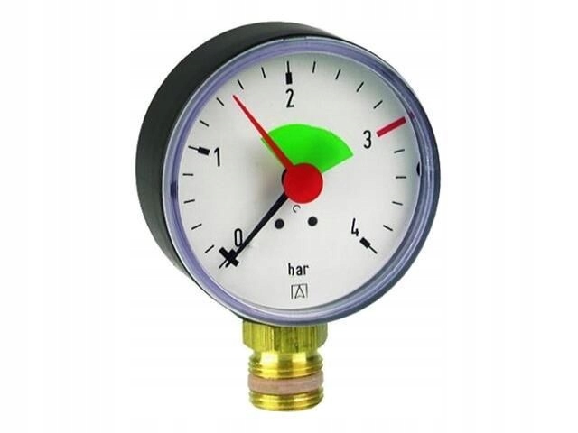 Afriso heating gauge HZ 80 rad 0-4 bar 63918