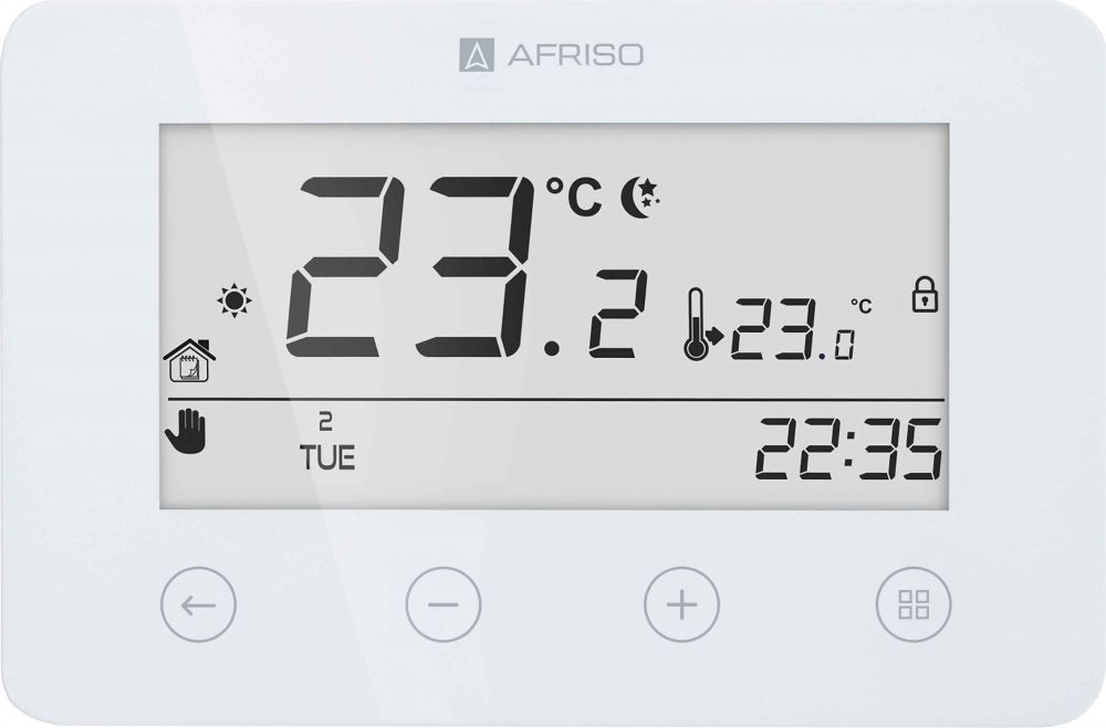 Afriso room controller RT05 D-230 OF WB01 strip