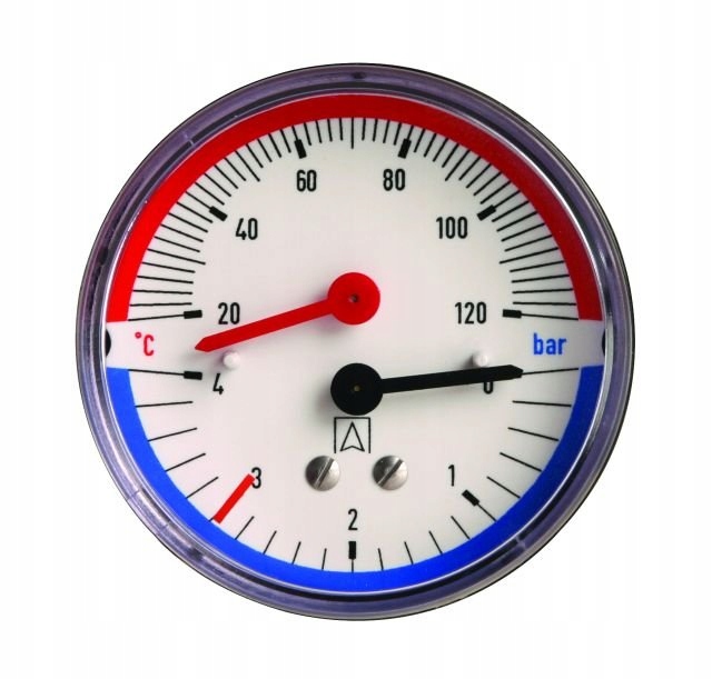 Afriso thermomanometer TM80 4B 20-120STC 1/2 "axe