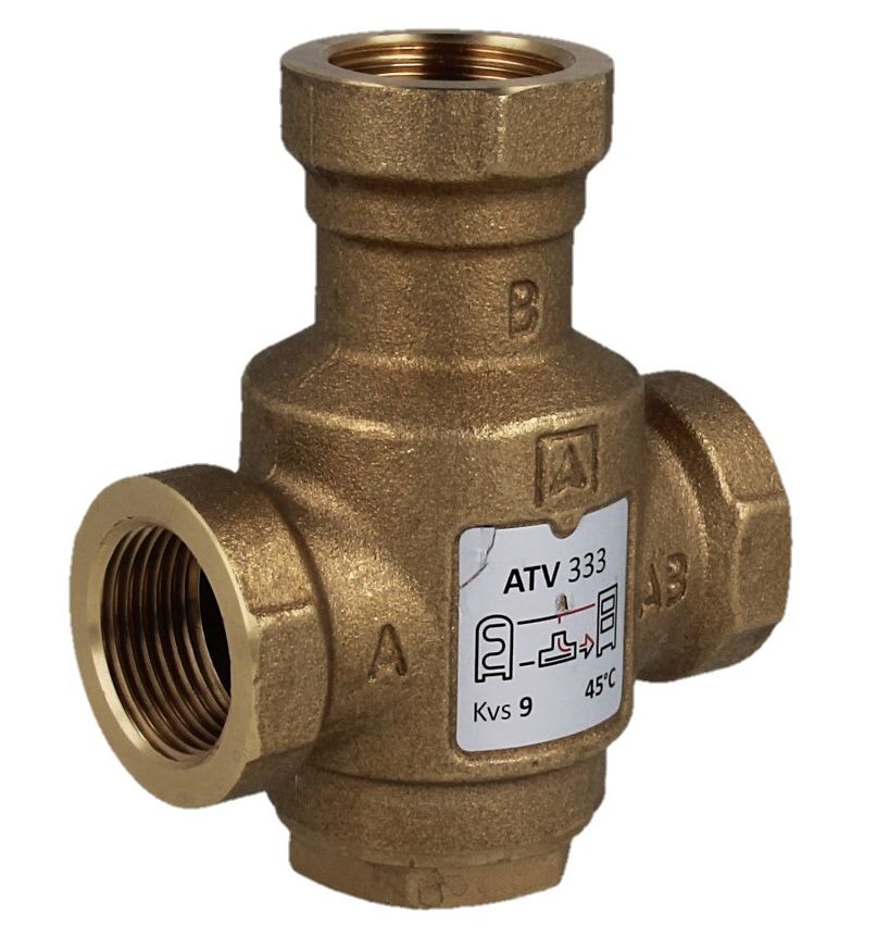 AFRISO Teplotný ventil ATV 333 DN25 45 °C
