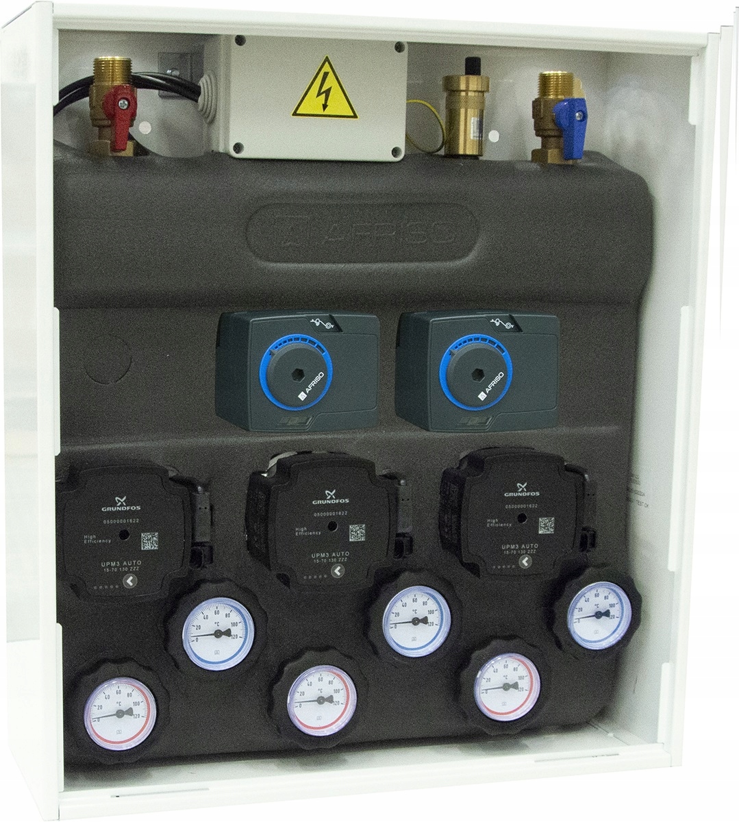 AFRISO Mixážna sada AZB355 2x pohon ventilu