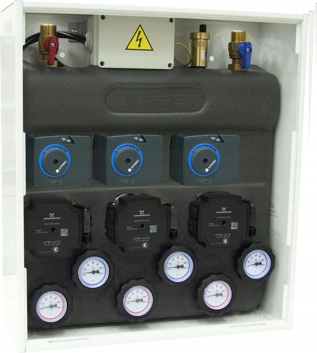 AFRISO Mixážna sada AZB365 3x pohon ventilu