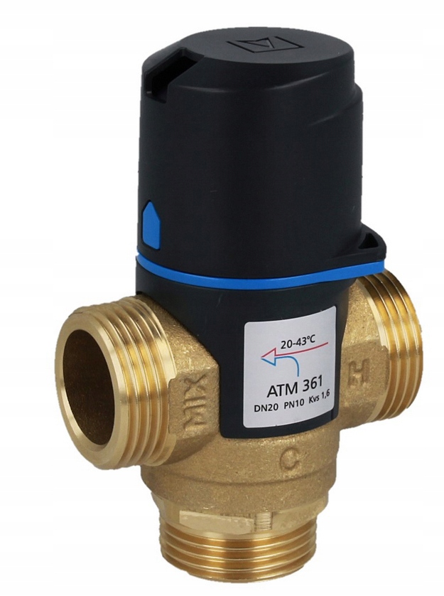 Termostat AFRISO. zmiešavací ventil 1 "20 - 43 ° C MIT
