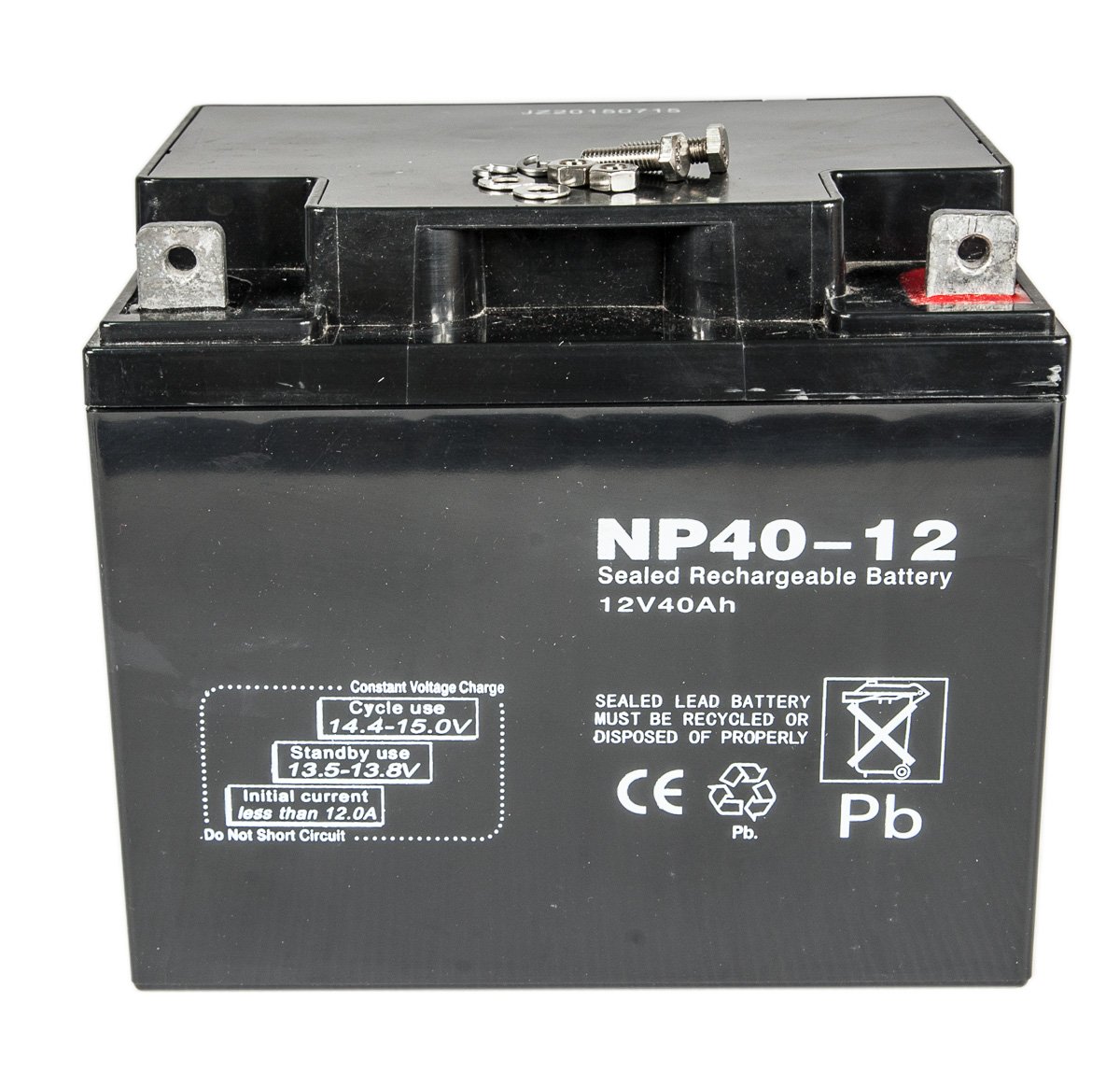 Agm batéria bez údržby pre 12 v 12 v 40Ah ups
