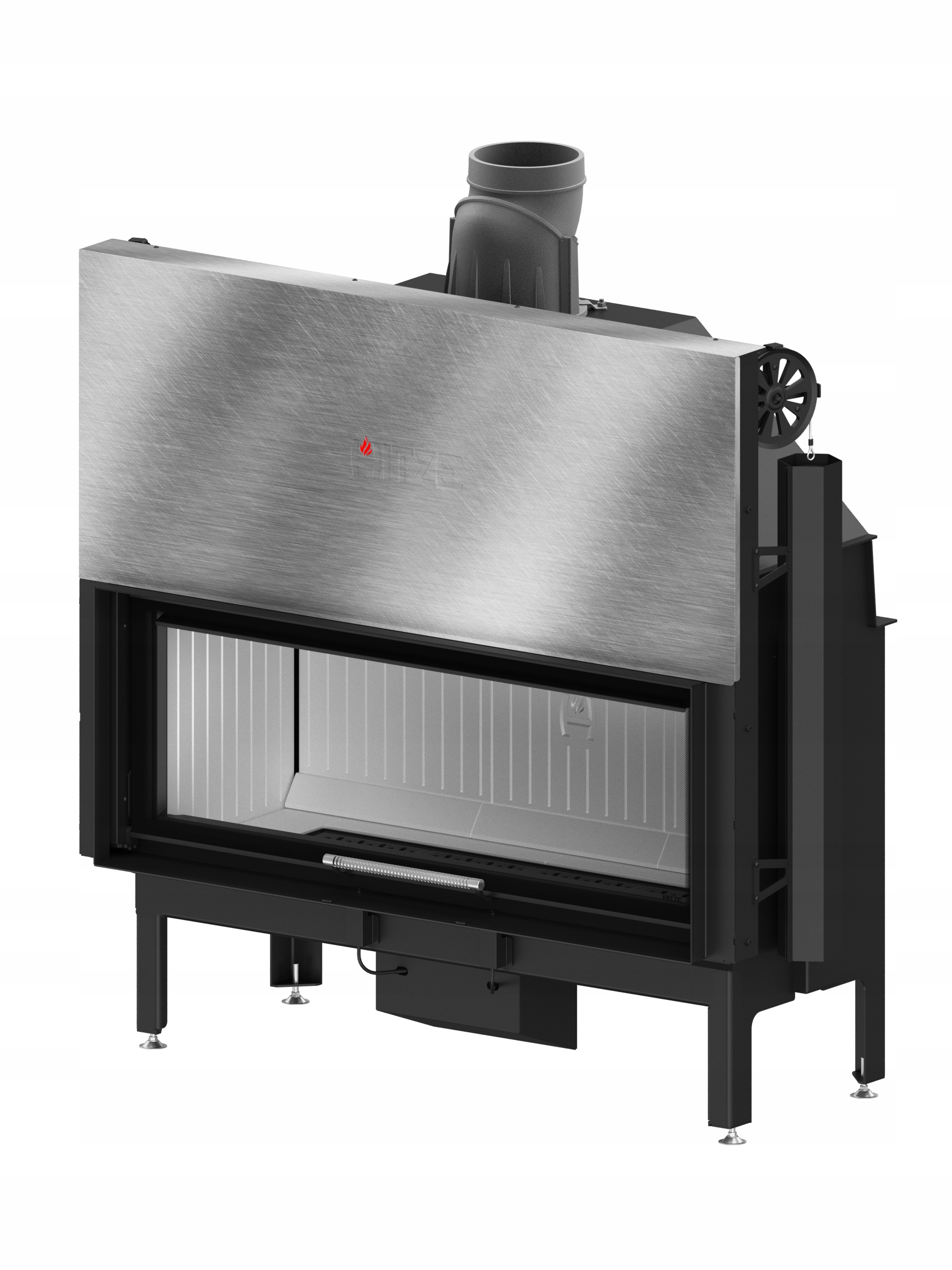 Krbová vložka – ARDENTE 120 × 43.G 22 kW HITZE KRBOVÁ VLOŽKA
