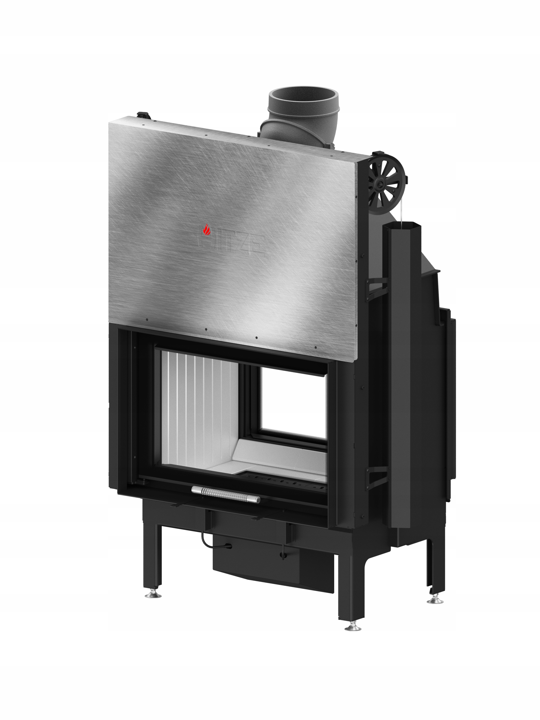 Krbová vložka - ARDENTE DUO 68x43.DGS 12KW HITZE KRBOVÁ VLOŽKA