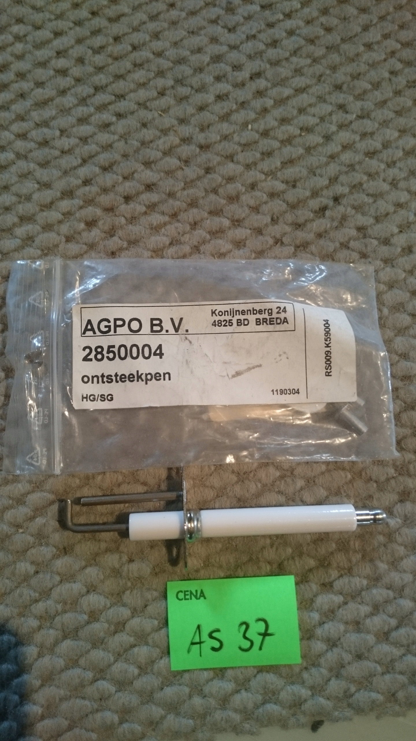 Elektróda Buderus AS37 Ferroli 2850004
