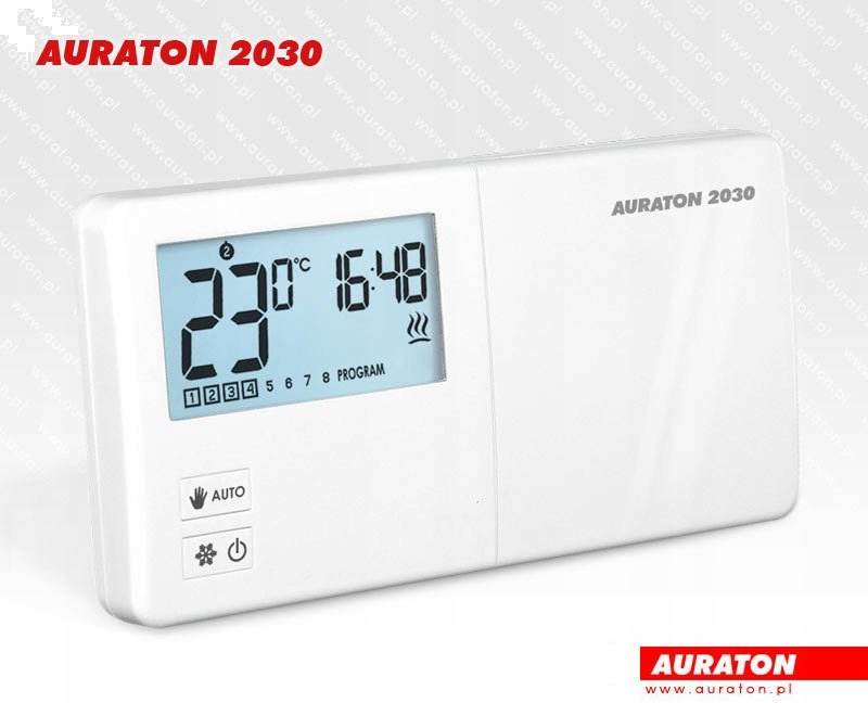 Drôtový regulátor teploty AURATON 2030 s pr