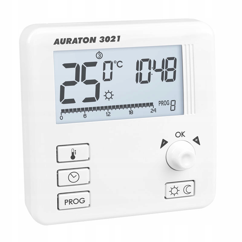 AURATON 3021 Drôtový regulátor teploty 615