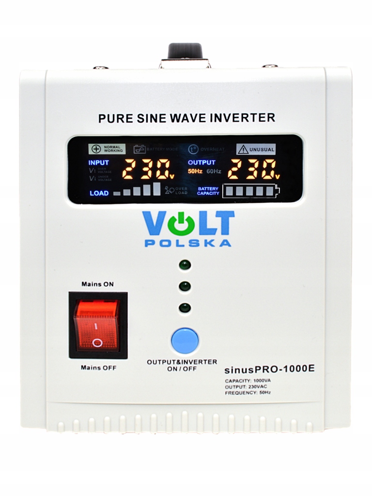 Núdzové napájanie napájaním ups 1000 W 12 v E