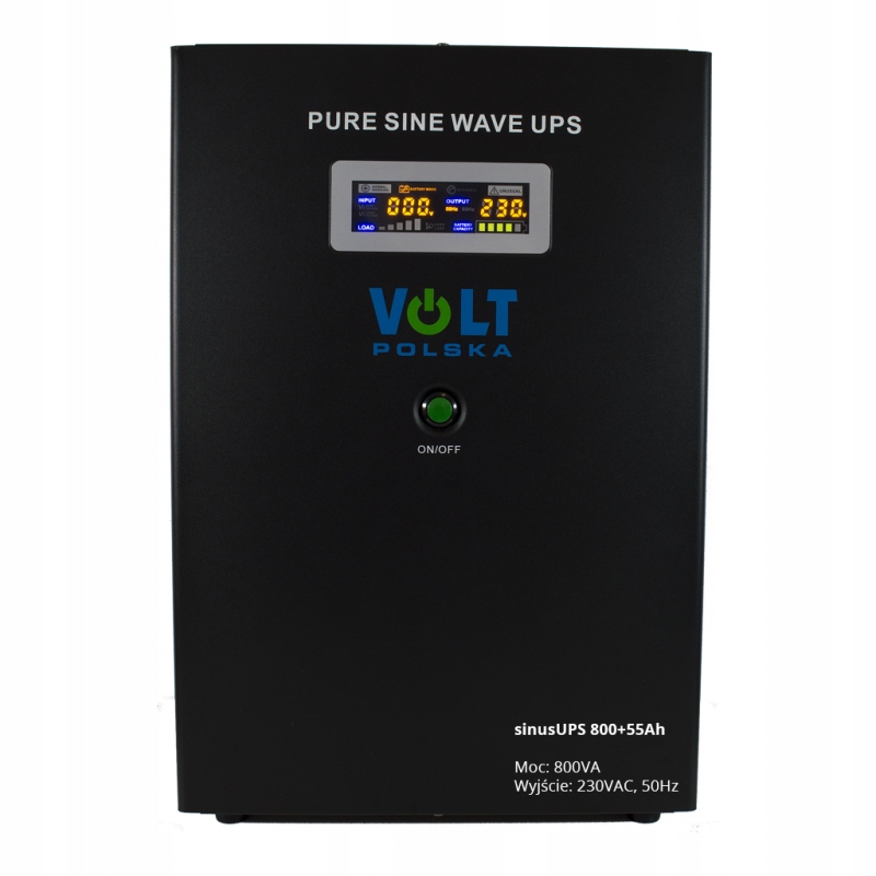 Fotovoltaika - Núdzové napájanie každé UPS 800 W+55AH 12V Sinus