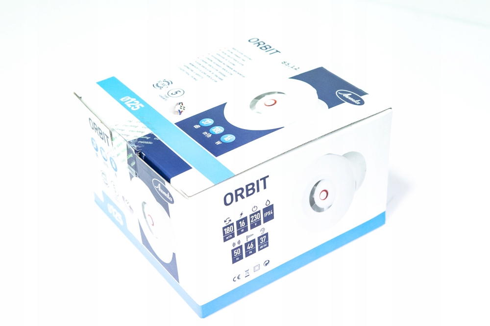 ORIGINÁL VENTILÁTORA AWENTA FI 125 - BIELY