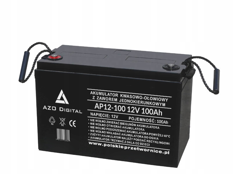 AZO DIGITÁLNA BATÉRIA 12V 100AH AGM AP12-100