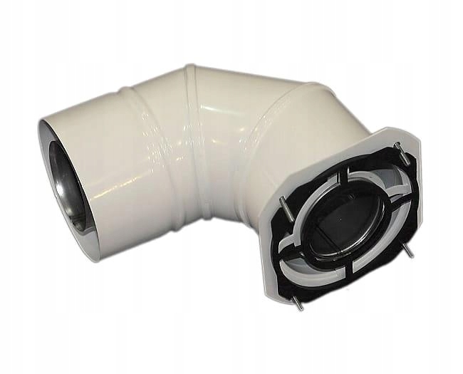 Kolenný adaptér AIMK 60/100 biely Immergas