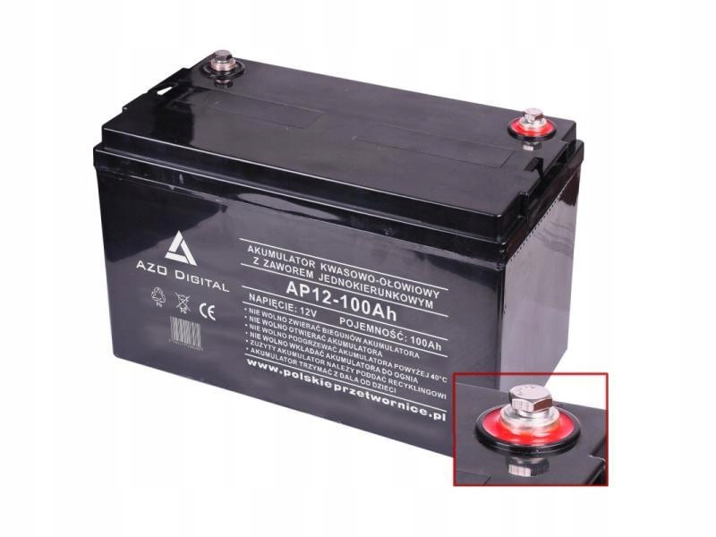 Batéria AZO 12 V 100Ah