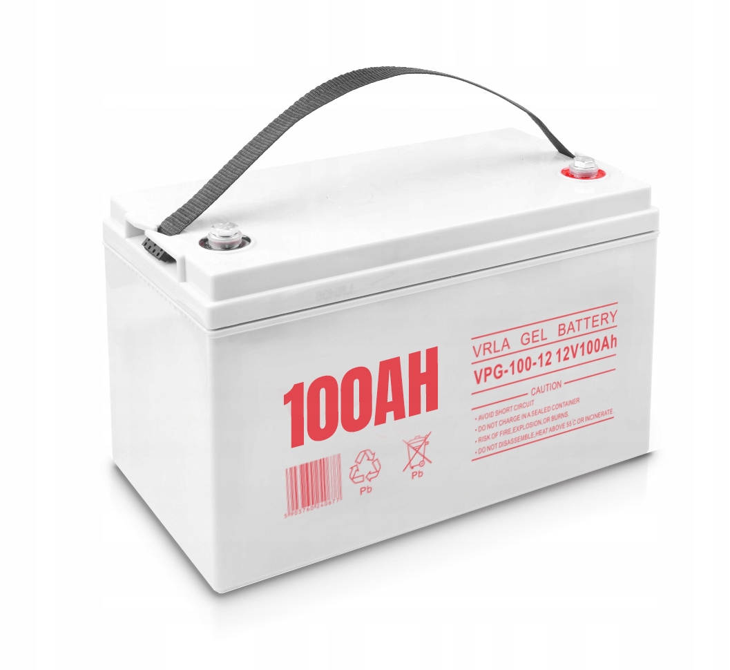 AGM gélová batéria pre napájanie, UPS 12 V 100Ah