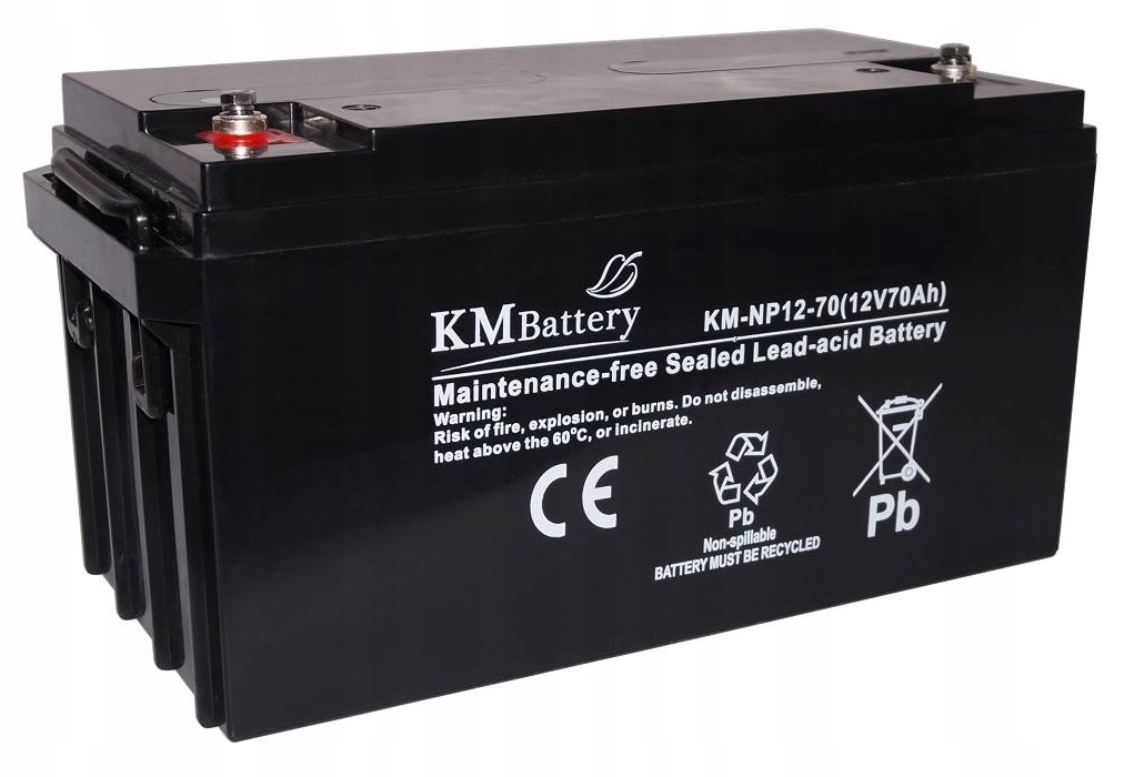 Batéria KM 100Ah 12V AGM gélová batéria