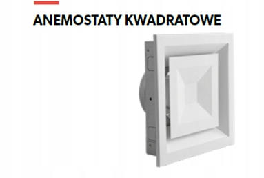 Biely hranatý difúzor Ø 150