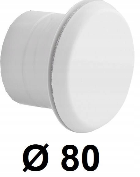 Izolovaný difúzor BIELY 80 [mm]