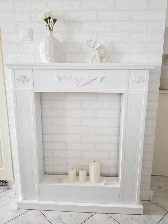 Fiktívny krb Dekorácia konzoly FIREPLACE PORTAL