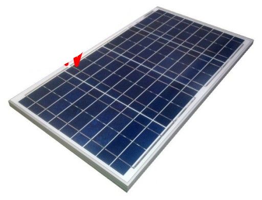 Batéria solárneho panela 20 W 12V Solar Pole