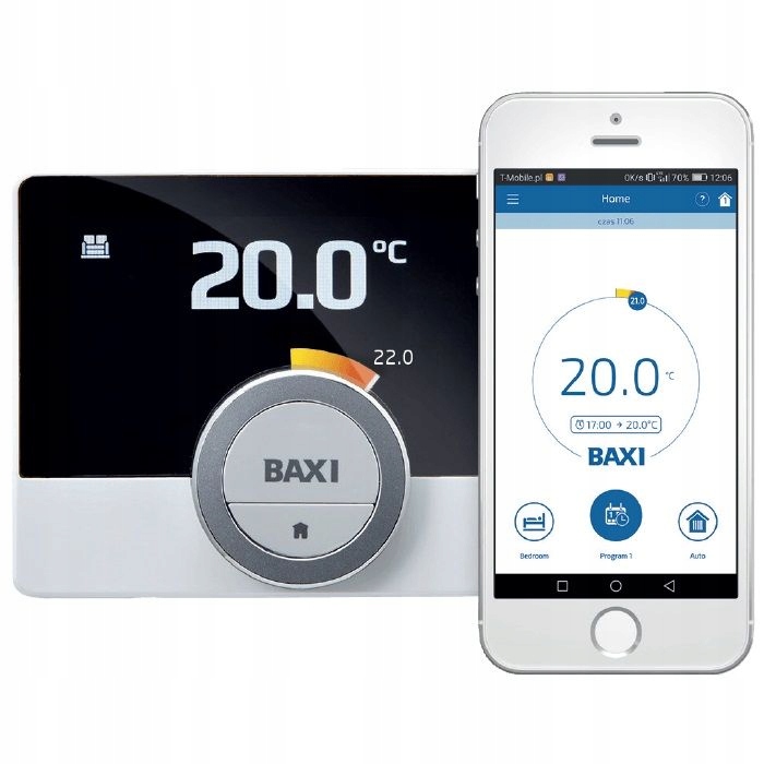 PROGRAMOVATEĽNÝ TERMOSTAT BAXI BAXIMAGO dodávka 24 hodín