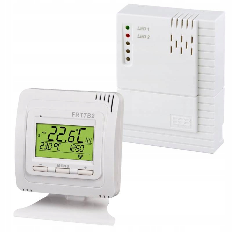 BEZDRÁTOVÝ PRIJÍMAČ TERMOSTATU + VYSIELAČ FRT7B2
