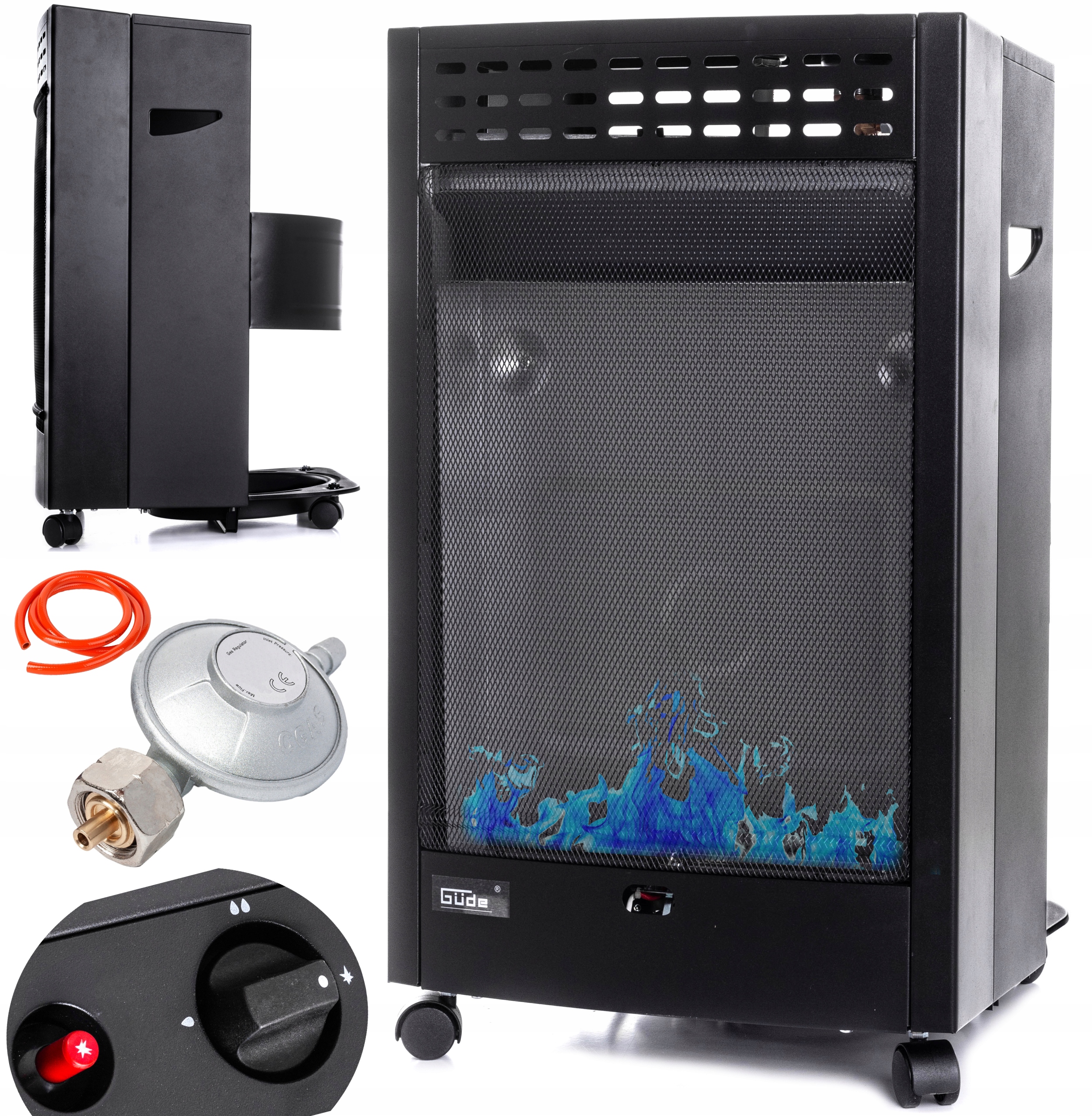 Bezpásový plynový kachle na 4,2 kW fľaše GR