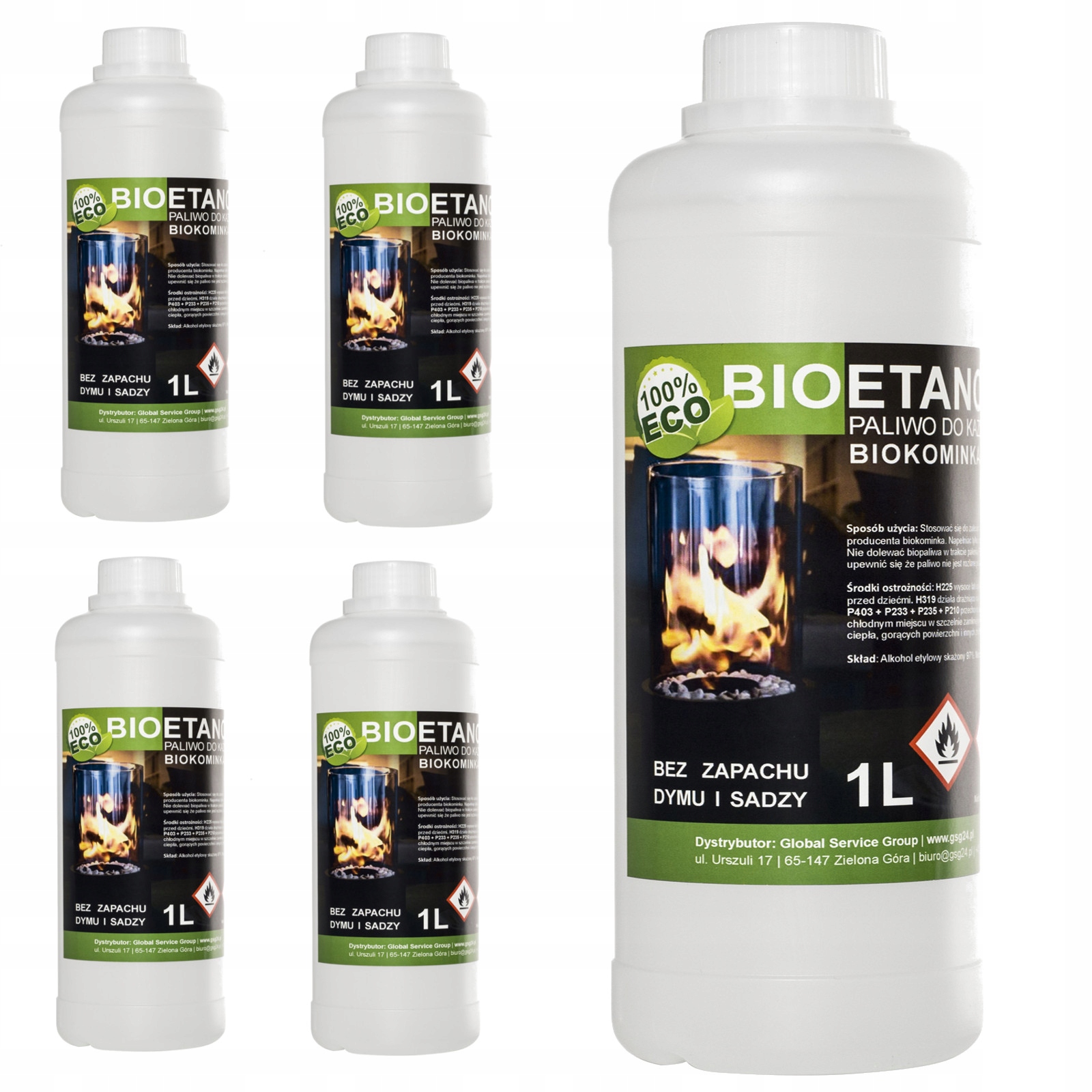 BIO ETHANOL BIO palivo pre BIO krb ATEST 20 x 1L