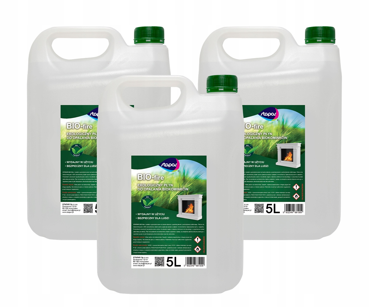 BIO PALIVO NA KRB 15L VOŇAVÉ 3 x 5L